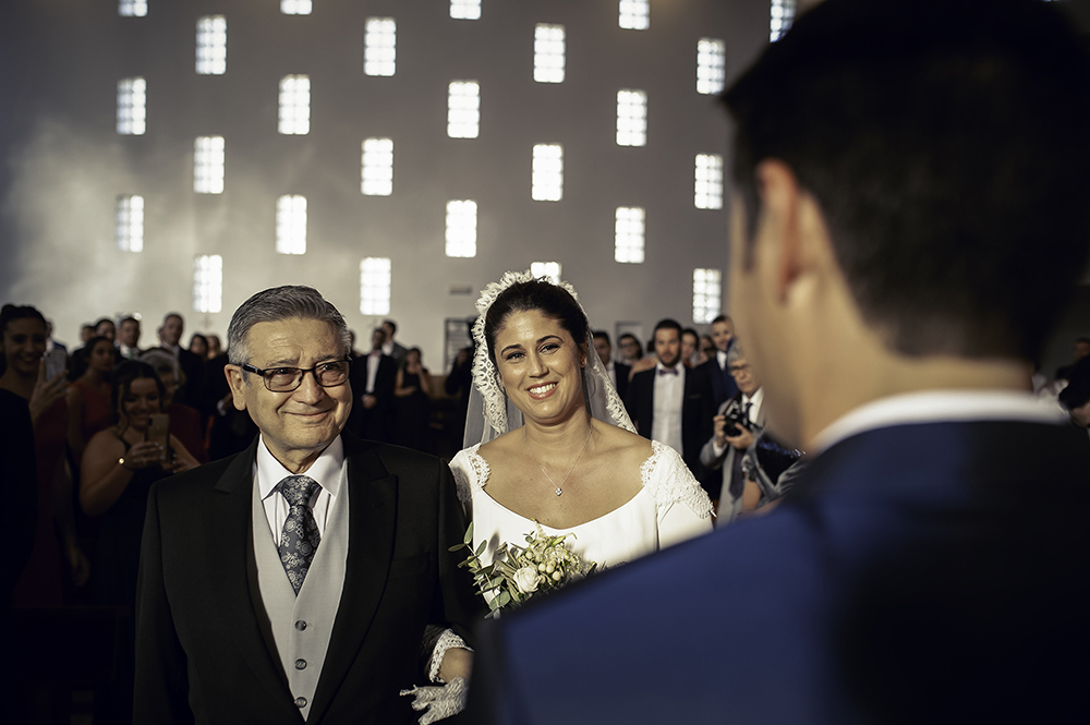 Llegada de la novia a la Iglesia