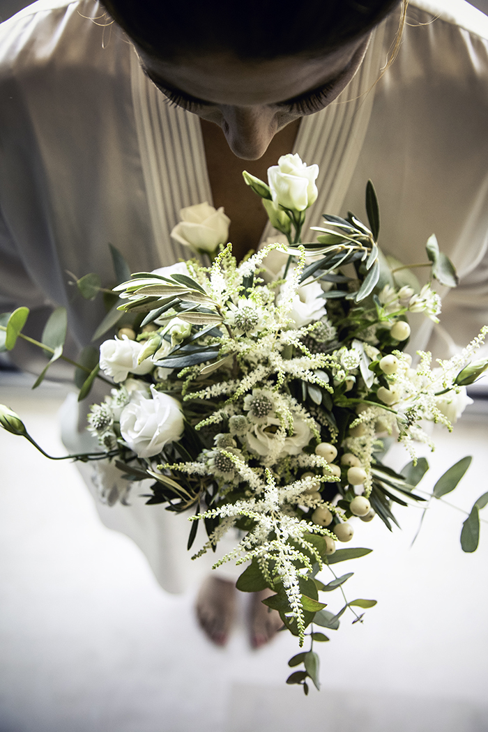 Preparativos de la novia